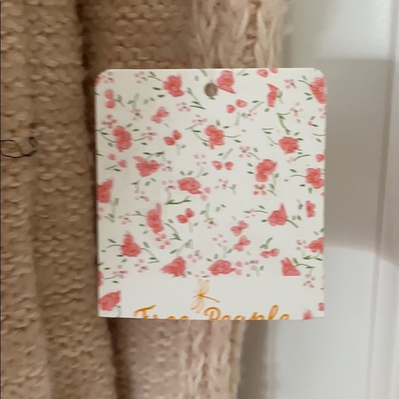 Free People Snow Drop Ivory Women's Cardigan L - Picture 5 of 7